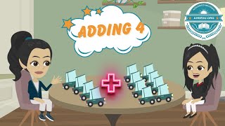 Learn Adding 4 | The Captain AHS-show | General Mathematics Lesson