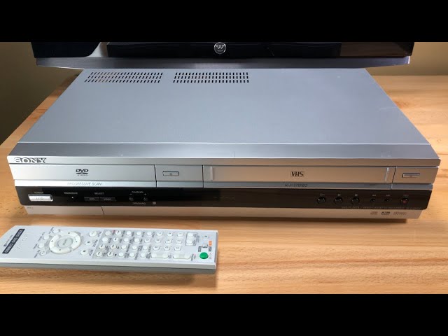 Sony SLV-D261P DVD VCR Combo - YouTube