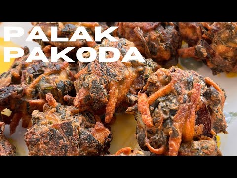 Palak Pakoda recipe