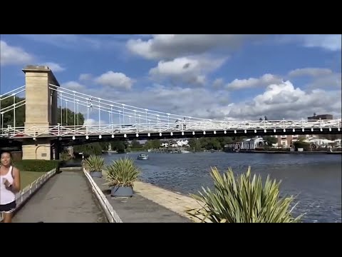 Marlow Town بلدة مارلو وجسرها الجميل على نهر التيمز 
