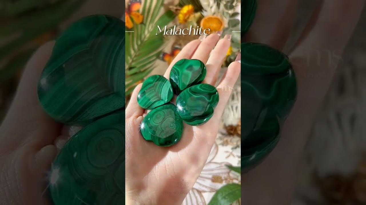 Unveiling Malachite's Magic: A Crystal Symphony of Beauty and Healing! 💚✨ 