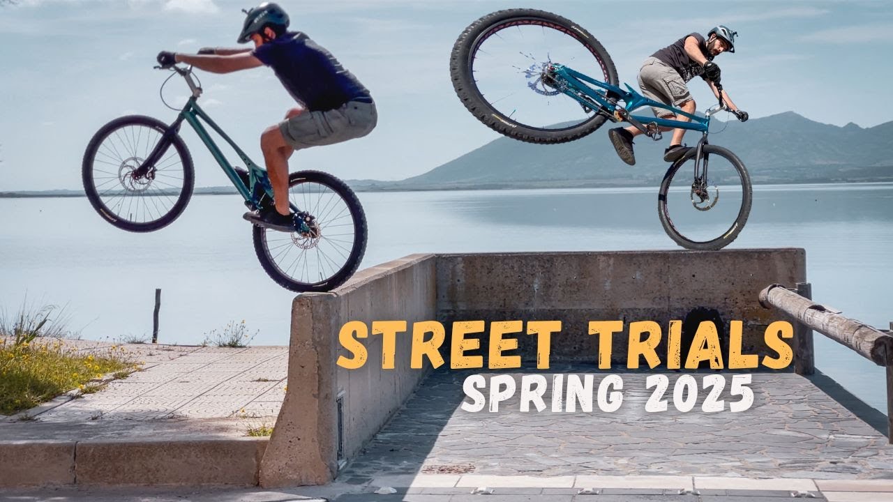 STREET TRIALS with old school PURE TRIALS BIKE - Koxx Boxx - YouTube