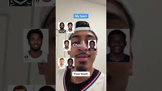 My team vs your team pt. 2 #nba