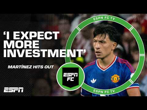 Lisandro Martínez CALLS OUT Manchester United hierarchy after UCL loss vs. Atletico 😤 | ESPN FC