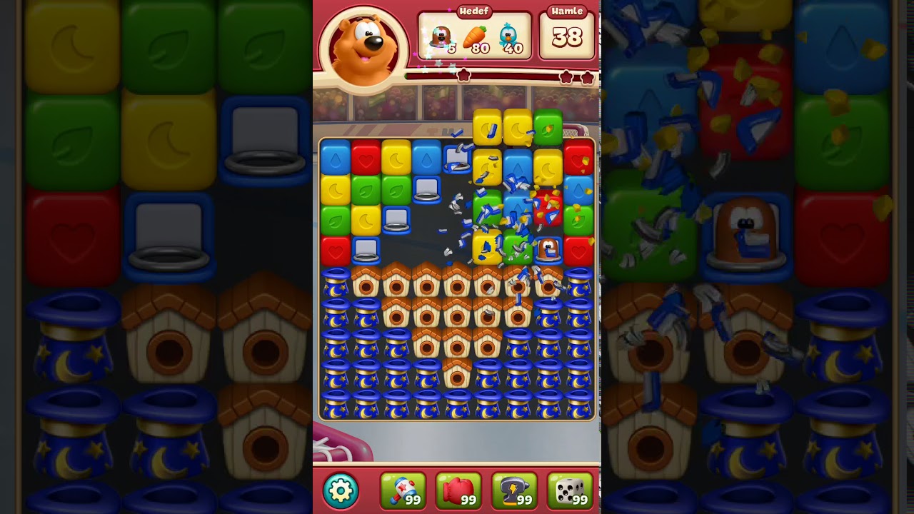 Toon Blast 3113 ??!! 🌛 🌞 🌜