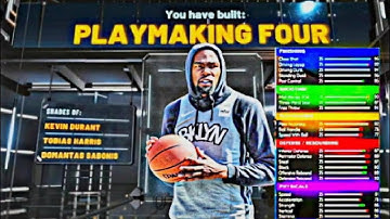 NBA 2K22 HOW TO MAKE KEVIN DURANT EXACT BUILD BEST PF BUILD ON 2K22😱 (BUILD TORTORIAL)
