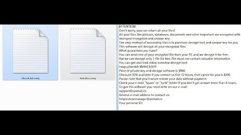 ccwq Ransomware Removal + .ccwq Files Decryption