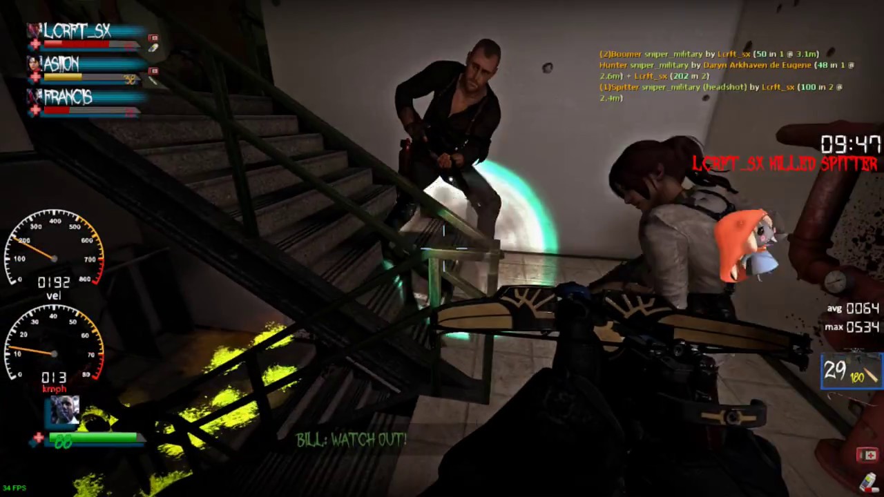 Left 4 Dead 2 | Dead Air map on Special Delivery Mutation Realism Expert