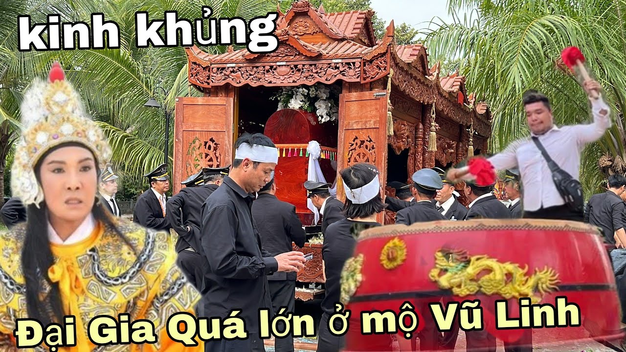 Đám tang Đại Gia tổng giám đốc bất động sản lớn kinh khủng  có 102 gần mộ Nghệ sĩ Nsut Vũ Linh