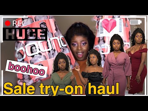 I SPENT £200 ON BOOHOO|| HUGE SALE TRY ON HAUL || CLASSY MIDI  DRESSES |MISS KESI