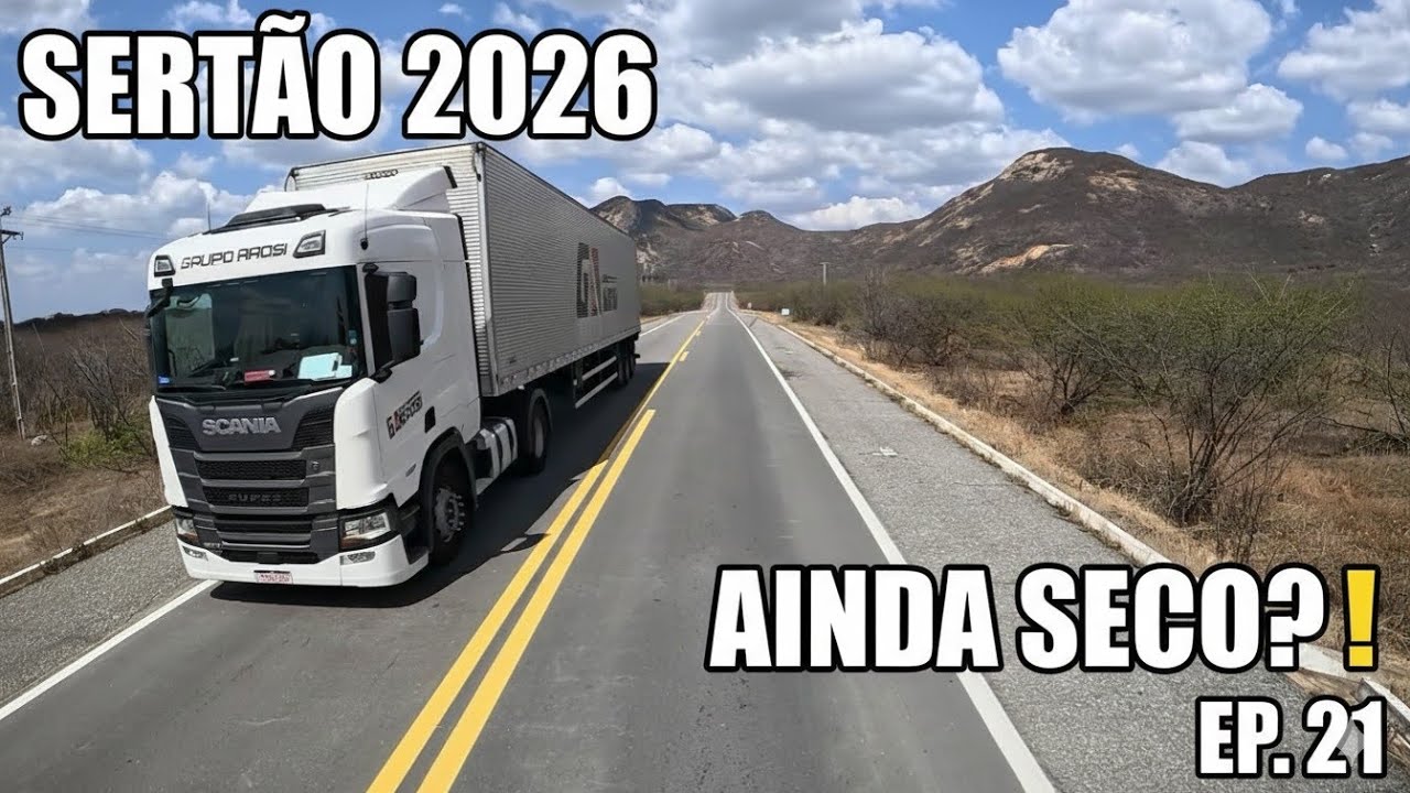  Cruzei o Sertão do Ceará e o cenário é preocupante 2026 sem chuva, EP 21