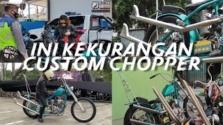 INI 5 KEKURANGAN MOTOR CUSTOM CHOPPER, WAJIB TAHU SEBELUM PUNYA!