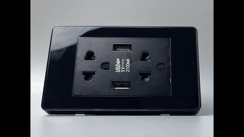 Ổ cắm Điện Có Cổng USB Sạc Âm Tường Cao Cấp TENKO I Tenko.com.vn