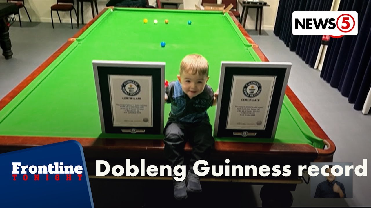 2-anyos na lalaki, nakadalawang Guinness world records sa billards | Frontline Tonight