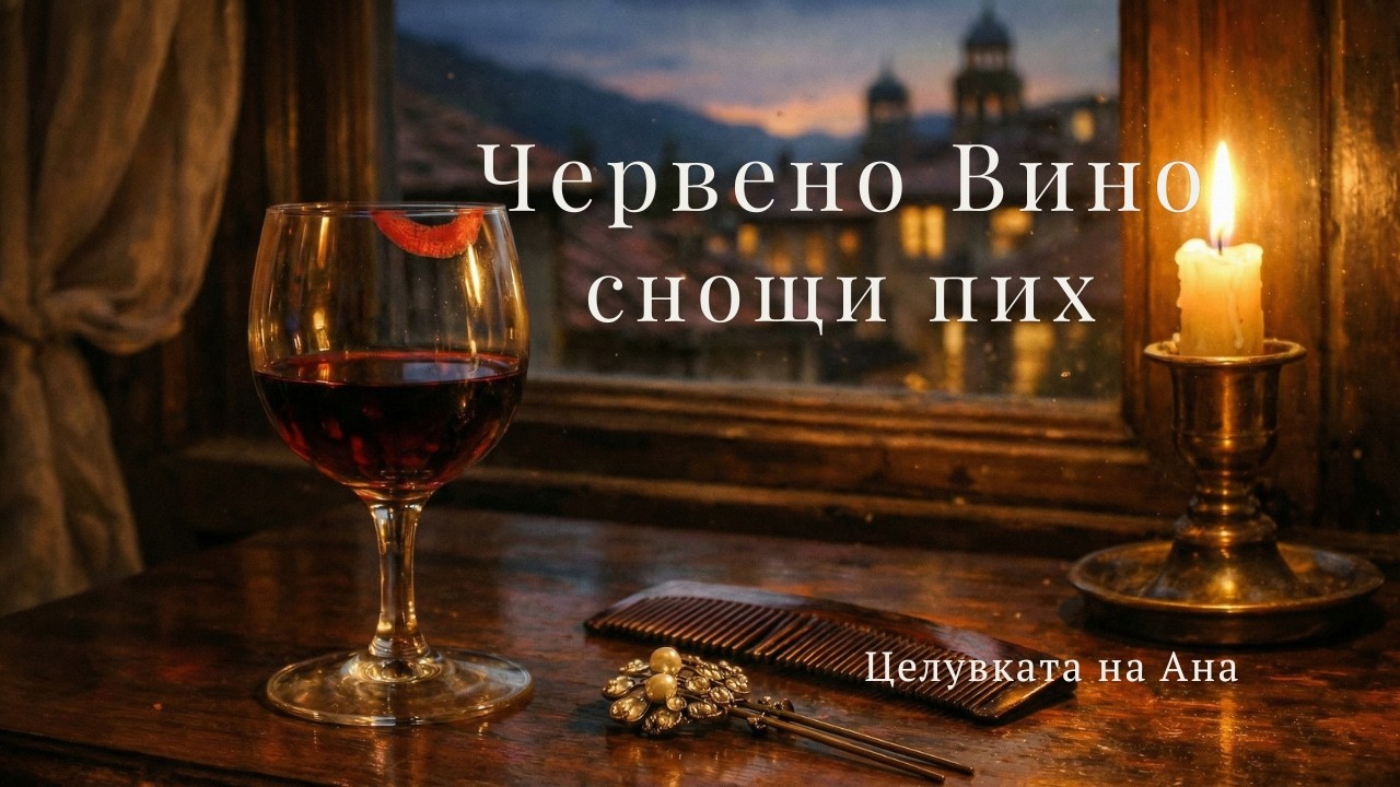 Червено вино снощи пих | Целувката на Ана | Стара градска песен | Кавър (Инструментал)  🇧🇬
