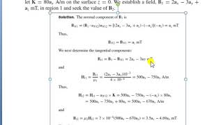 Numerical on boundary condition