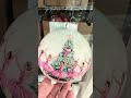 Raz 5" Christmas Ballet Ball Glass Christmas Ornament 4625284