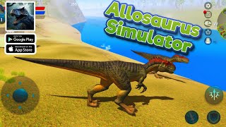 Allosaurus Simulator Mobile Gameplay | Allosaurus Simulator Android iOS Mobile Gameplay Walkthrough screenshot 3