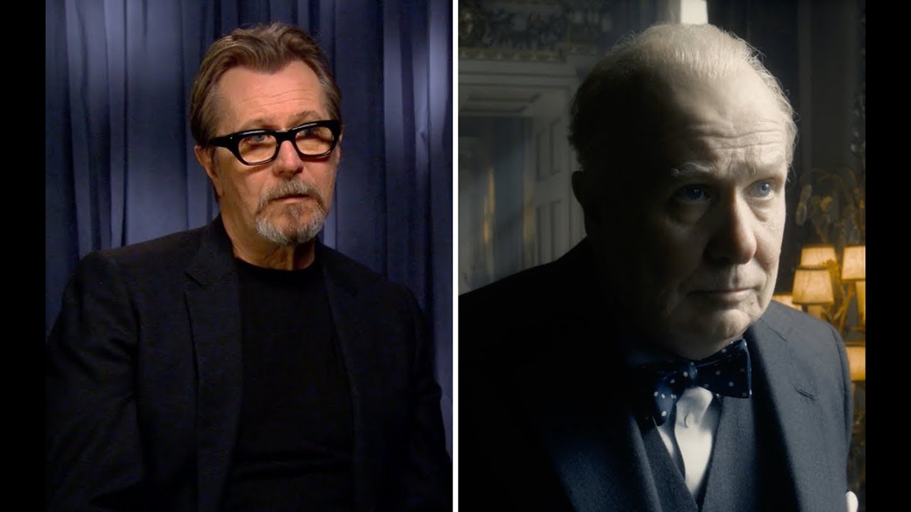 Gary Oldman stayed full Winston on the set Darkest Hour - YouTube