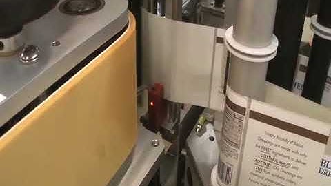 Quadrel Training Video Calibration of "Opaque Label" sensor