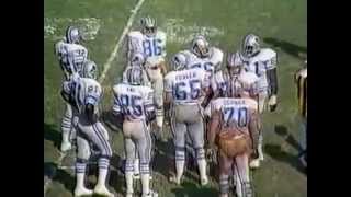 Lions vs L.A. Rams 1980 2nd Half