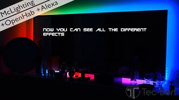 RGB LED Strip effects - Arduino, WS2811, McLighting control via openHab and Alexa [Arduino]