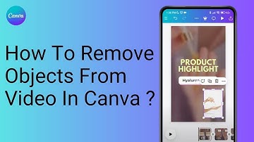 How To Remove Objects From Video In Canva ?
