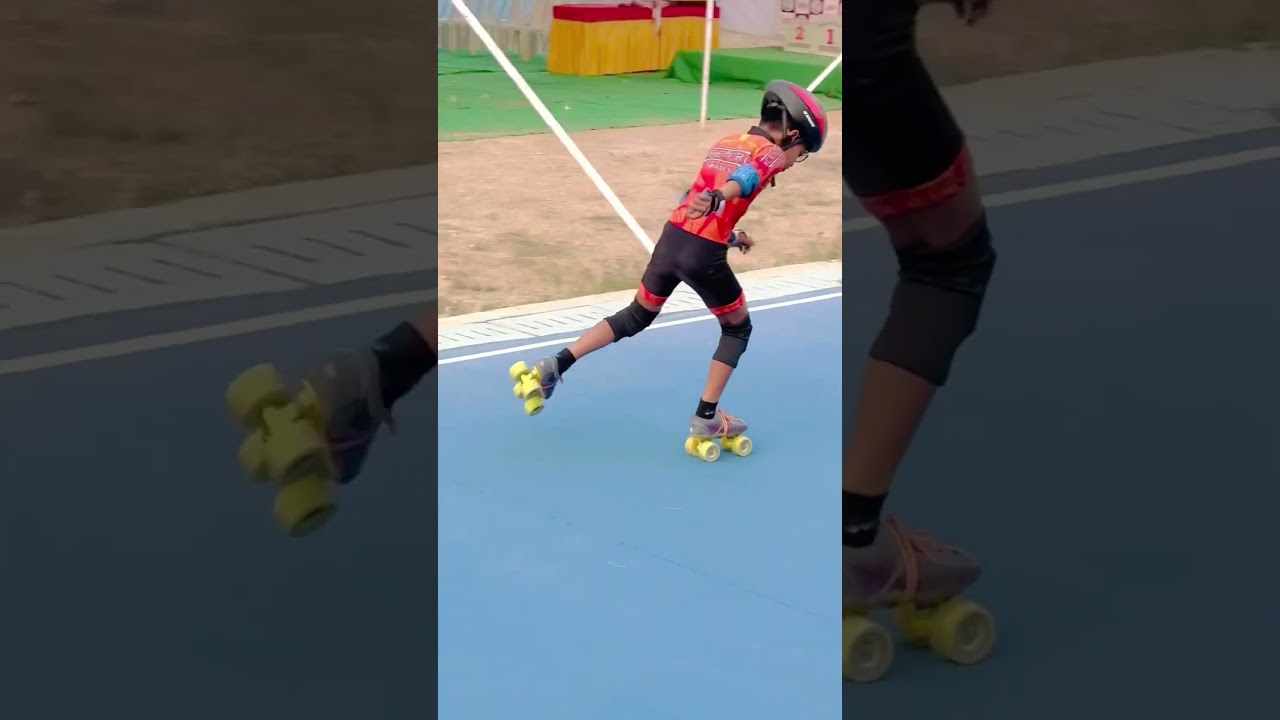 My brother won bronze medal in inter school skating competition 