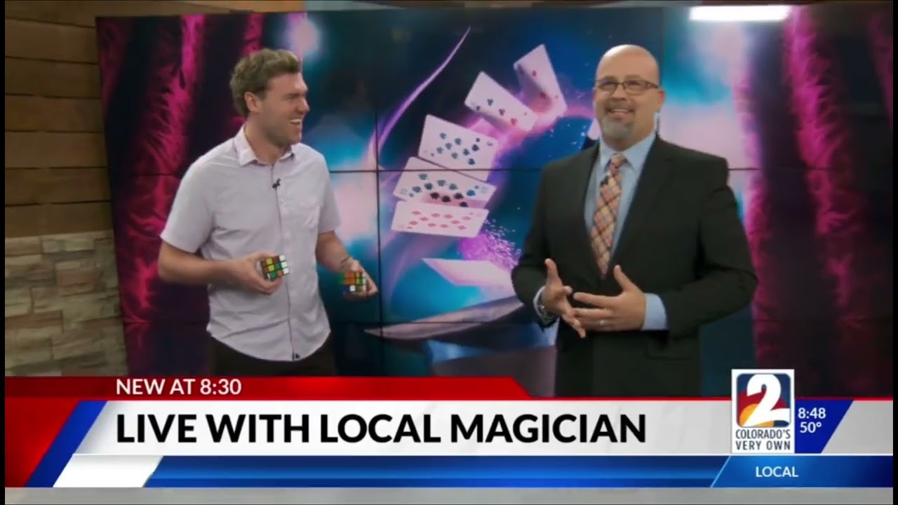Scotty Wiese - KDVR Channel 2 Magic Trick