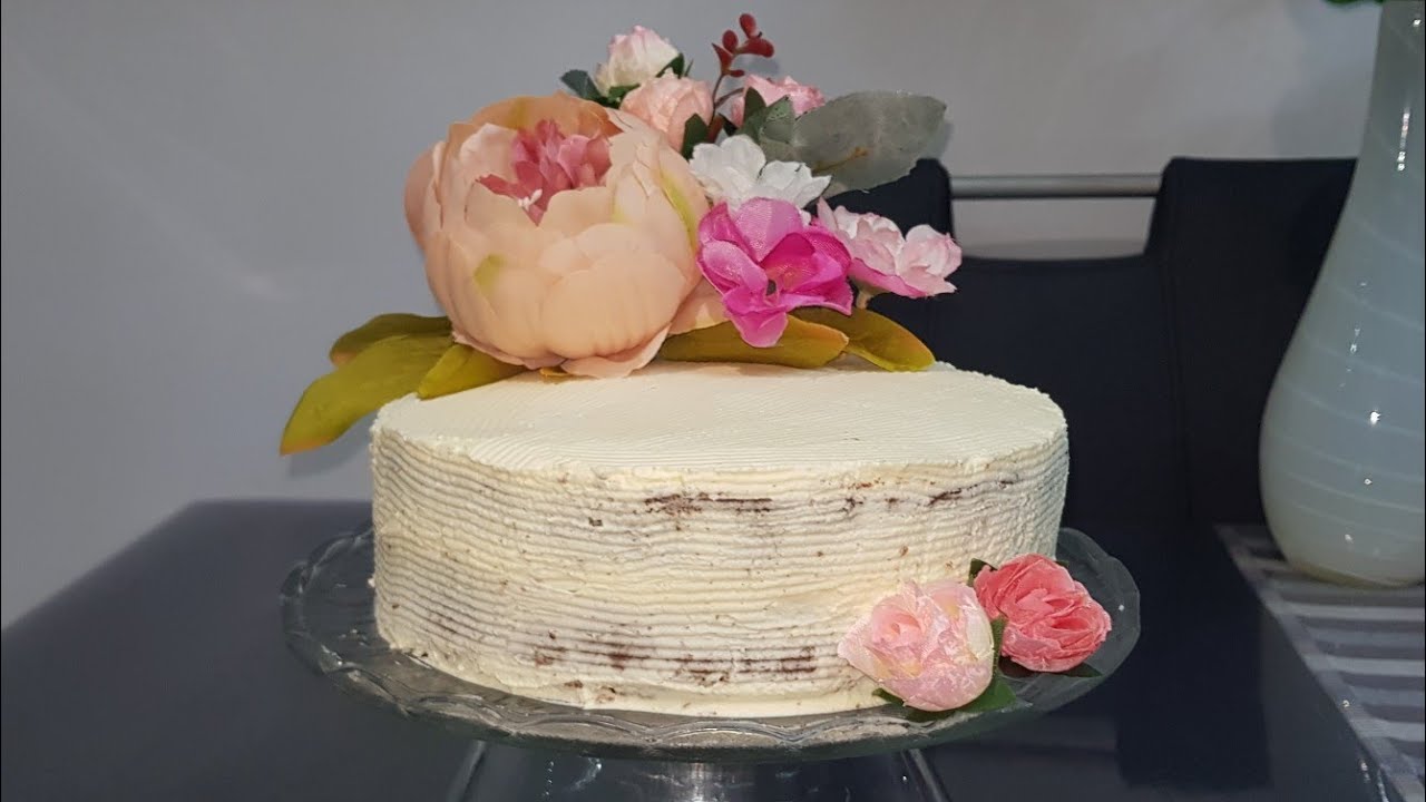 Double Layered Icing Cake YouTube