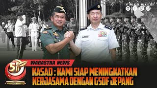 WN51 | Kasad Jenderal TNI Maruli Simanjuntak menerima Kunjungan Resmi Kasad Jepang