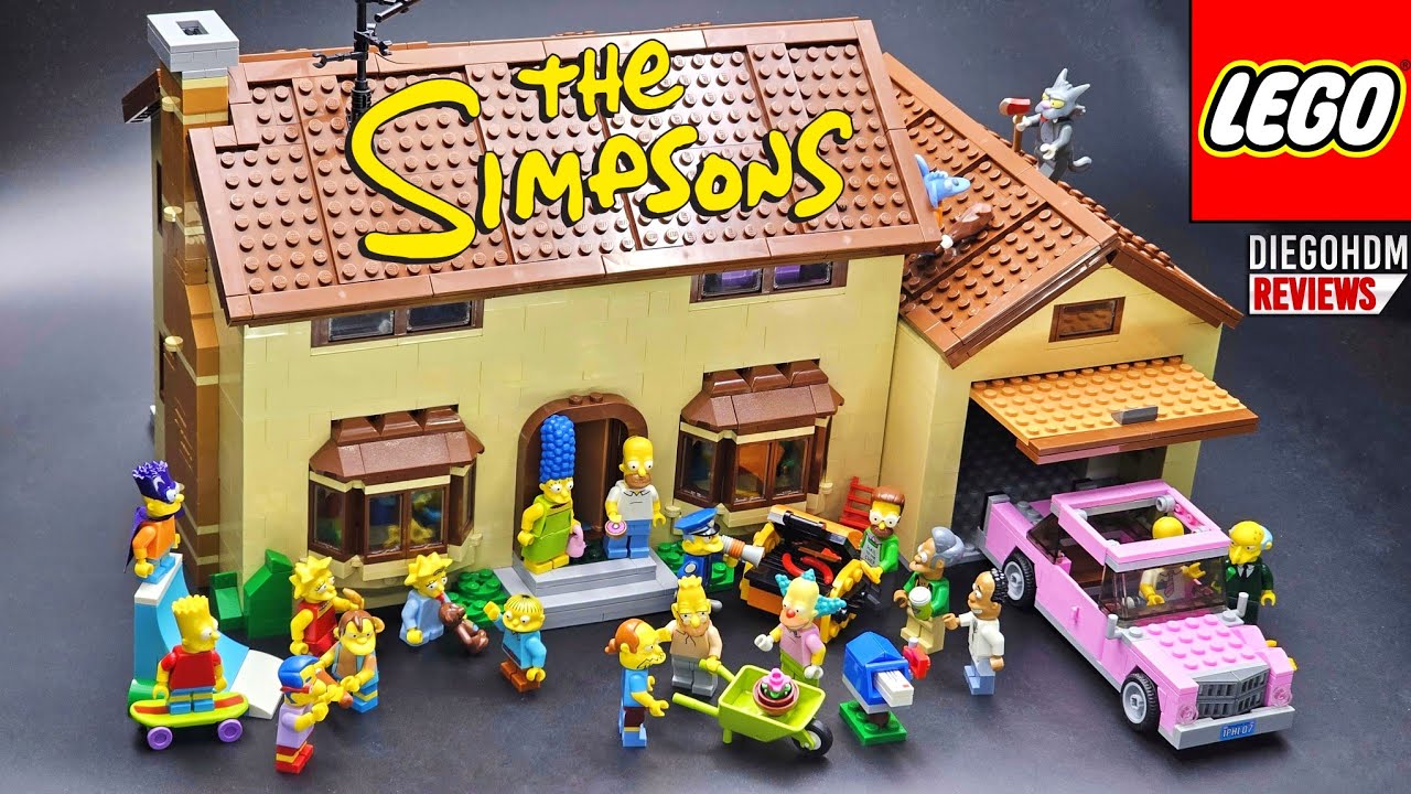 Lego Casa Dos Simpsons LEGO #71006 The Simpsons : La Maison Des