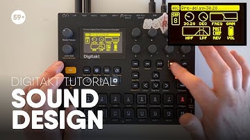 Sounddesign for Minimalhouse with Elektron Digitakt | Tutorial | 59 Perlen