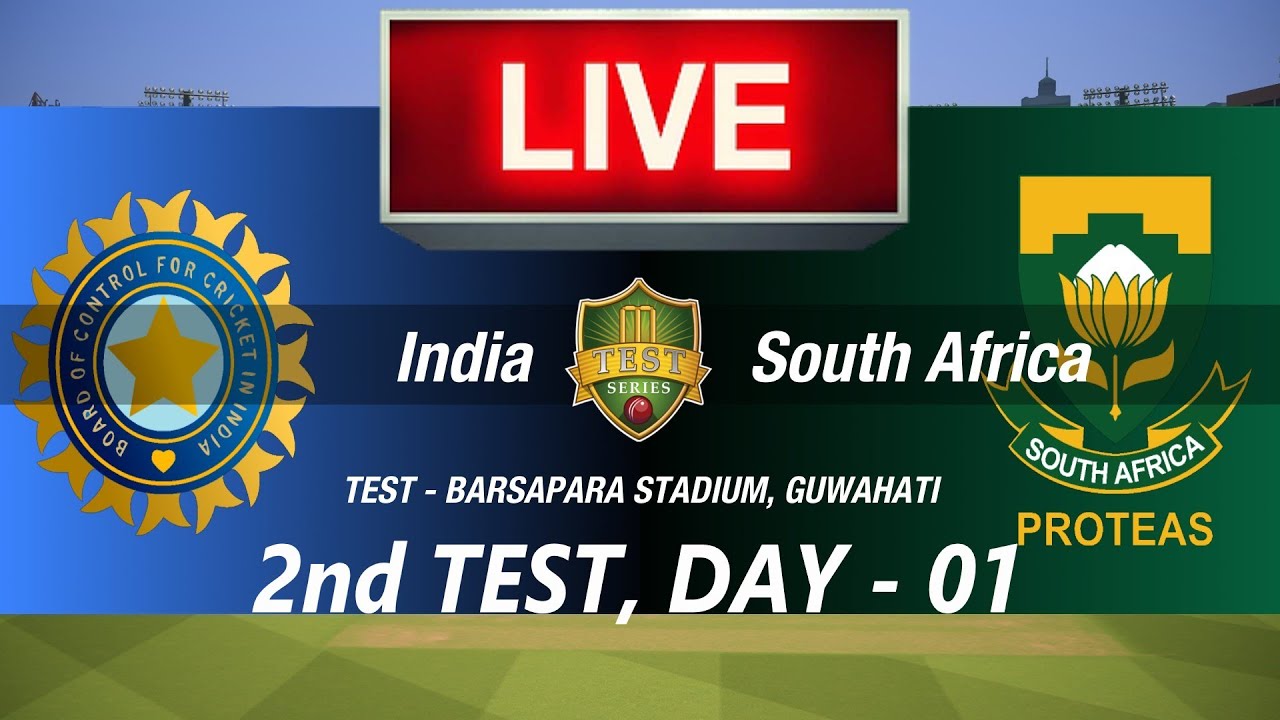 🛑2nd TEST LIVE- INDIA vs SOUTH AFRICA DAY - 1🛑IND vs SA🛑CRICKET 24 GAMEPLAY🛑LIVE MATCH STREAMING🏏🏆🏏