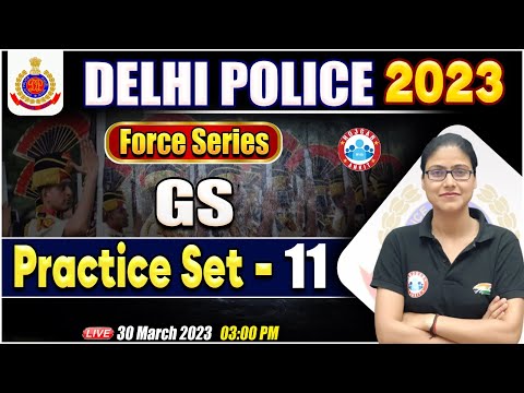 Delhi Police Constable 2023 | Delhi Police GK GS Practice Set 11 | DP Constable GK By Gargi Mam