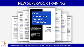 New Supervisor Training Workbook Template (Word & Google Docs)