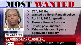 Cleveland man wanted on charges of a chase, tossing gun, causing an accident with injury