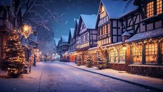 Snowy Christmas Evening in Streets - 4K Live Wallpaper screenshot 4