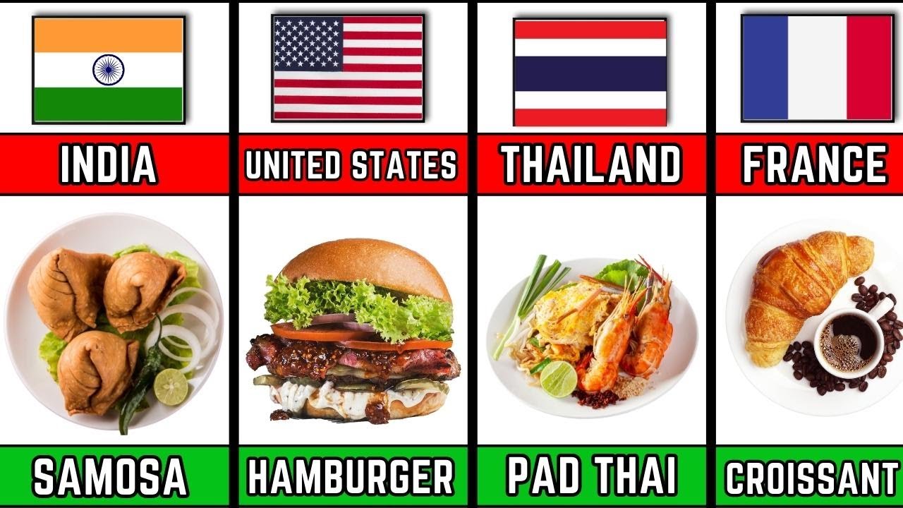 Snacks From Different Countries YouTube