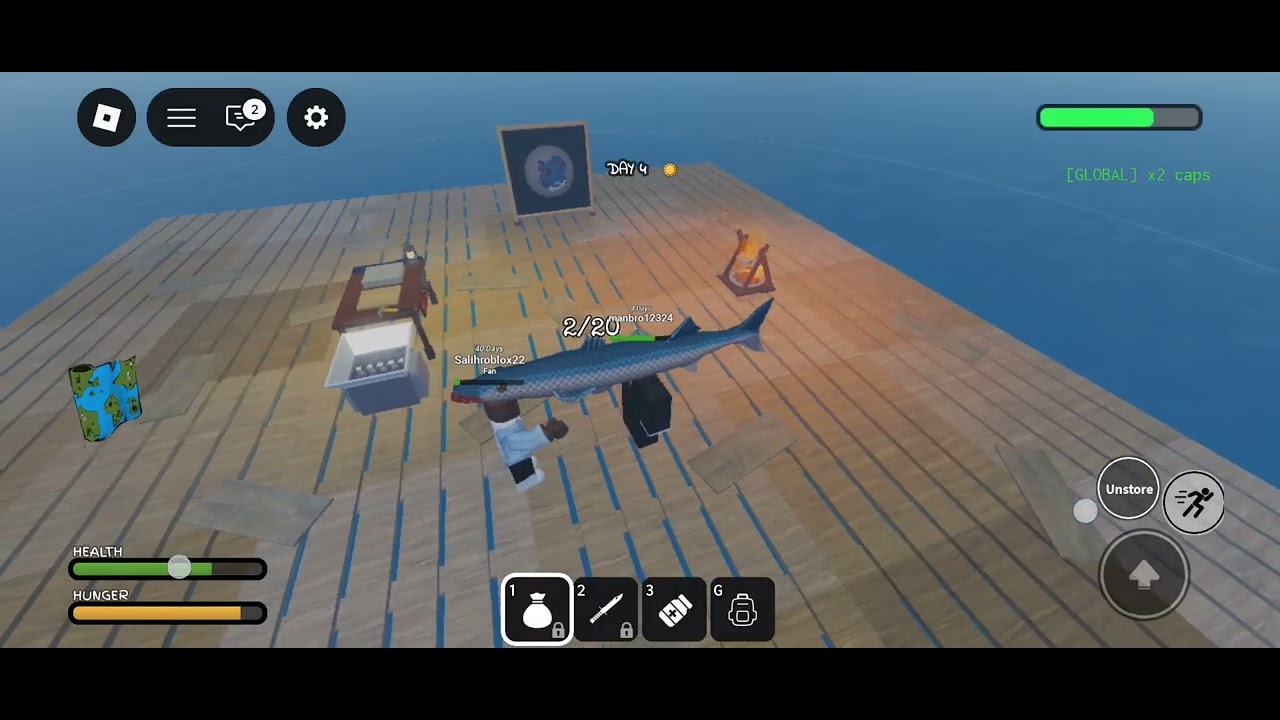 PLAYING 50 DAYS ON A RAFT *INTERESTING* 