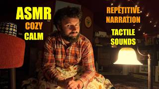 ASMR Repetitive Narration (Calm, Cozy, Soft Spoken) Boardgame Tactile Sounds