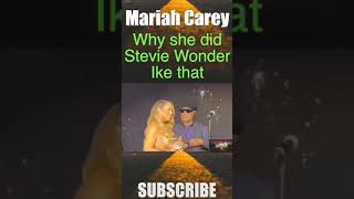 Mariah Carey Snubs Stevie Wonder