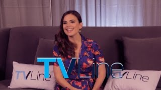 Hayley Atwell "Marvel's Agent Carter" Interview at Comic-Con 2014 - TVLine