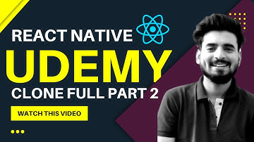 Udemy Clone UI - Part 2 | React Native | Engineer Codewala