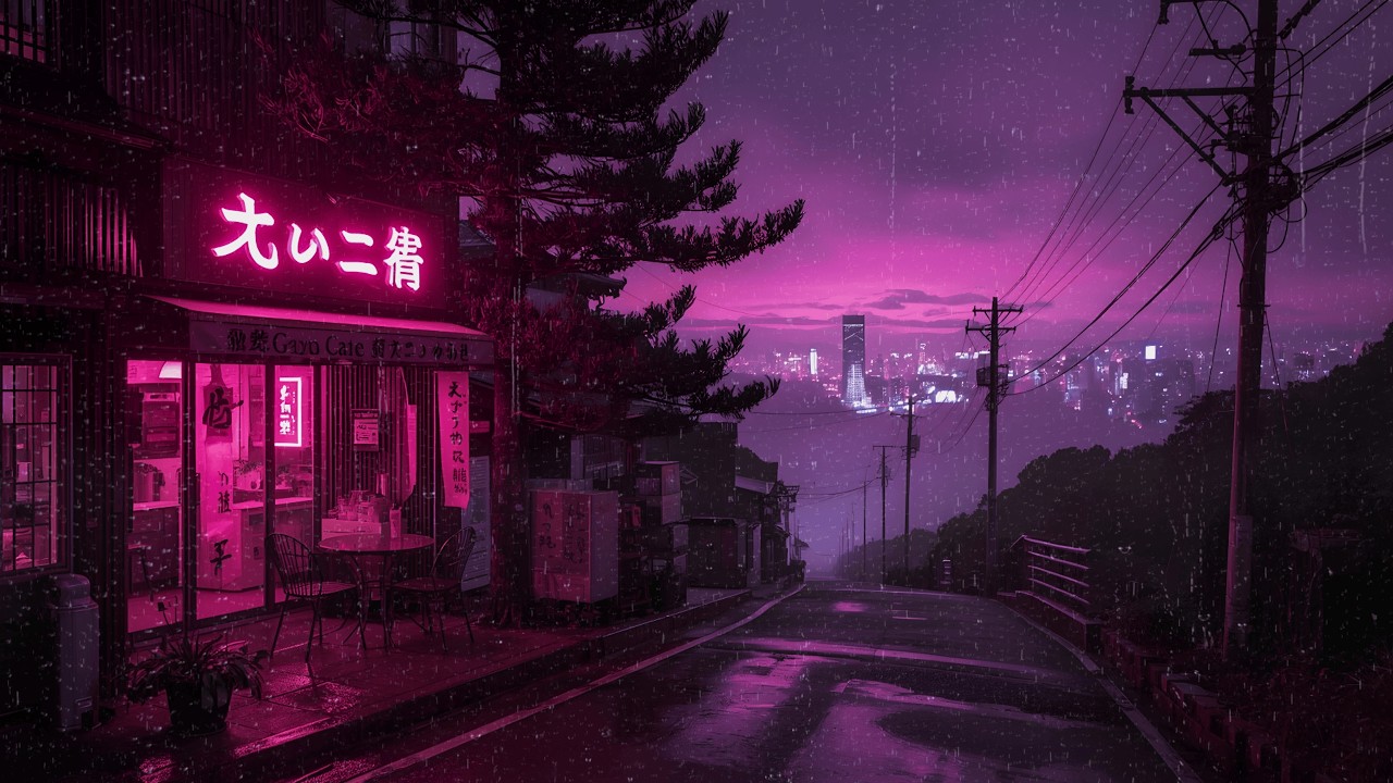 Tokyo Rain Night ~ Chill Lofi Beats for Study & Focus - YouTube