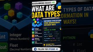 What Are Data Types in Python 🐍 | Programming Basics #2
