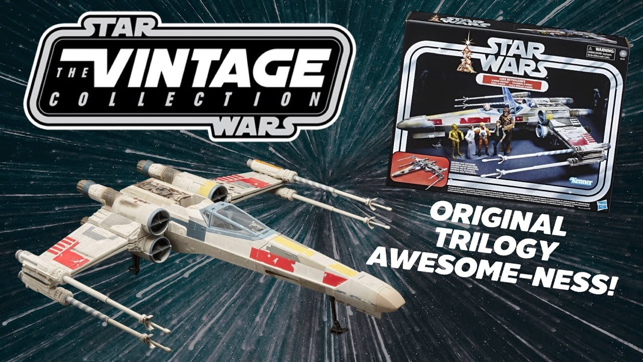 スターウォーズ Xウイング・ファイター ヴィンテージコレクション The Vintage Collection X-Wing! 3.75 Scale Vehicle Unboxing