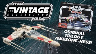 The Vintage Collection X-Wing! 3.75 Scale Vehicle Unboxing & Review! 