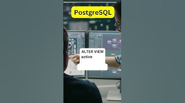 PostgreSQL ALTER VIEW