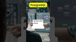 PostgreSQL ALTER VIEW